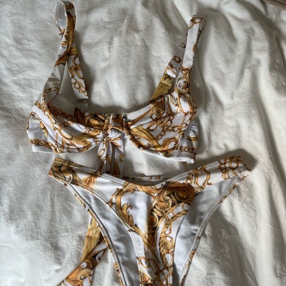 Daria’s Bikinis Chain Print Two Piece - Picture 3 of 5